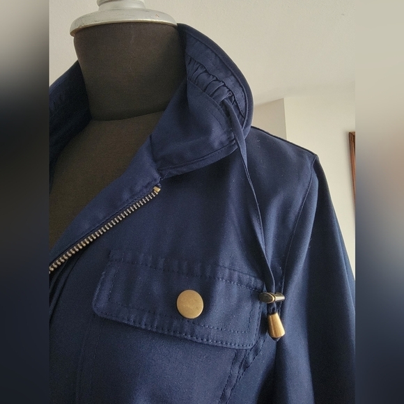 Alia Vintage Utility Jacket nautical blue medium - Picture 1 of 5